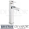 Bristan Quadrato Tall Basin Mixer without Waste Bathroom Tap Spare Parts